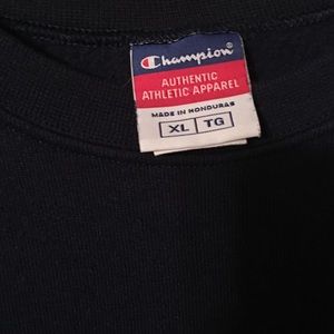 Champion Sweaters - Vintage Champion Crewneck Sweater Cursive Logo XL Champion Sweaters - Vintage Champion Crewneck Sweater Cursive Logo XL